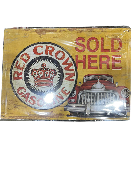 Vintage Metal Tin Sign